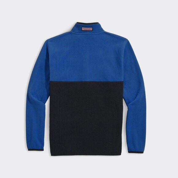 VV Colorblock Harbor Fleece Quarter-Snap - Picture 2 of 5